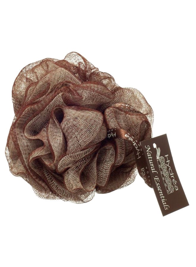 Hydrea London - Natural Essentials Bath Buffer Puff Brown - Image 1
