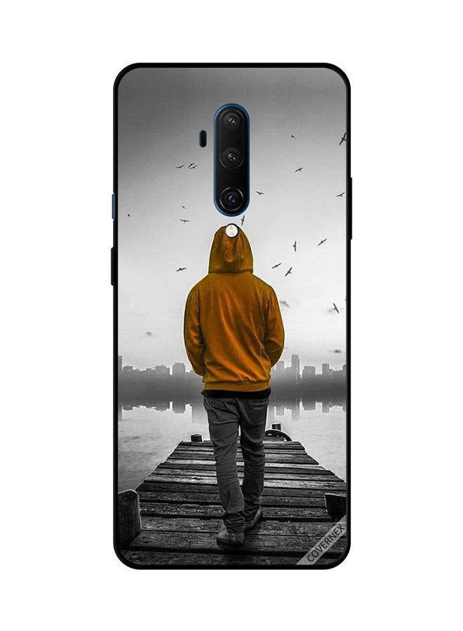 غطاء حماية واق لهاتف ون بلس 7T برو طبعة صبي حزين يمشي