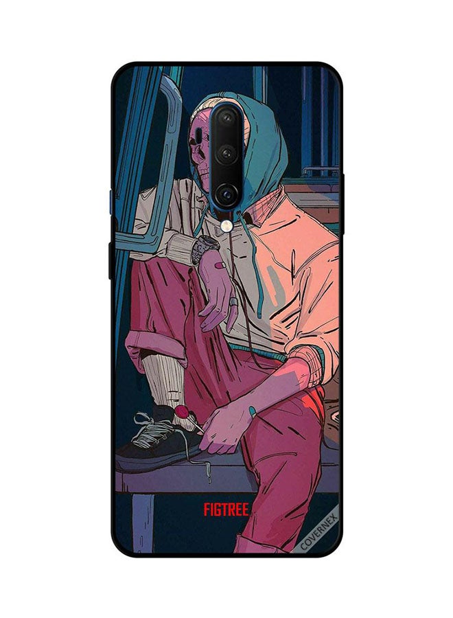 Covernex Protective Case Cover For OnePlus 7T Pro Injured Skulll Man