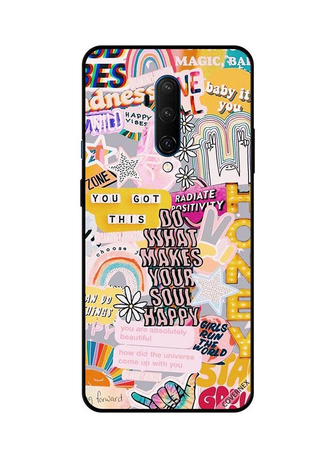 Protective Case Cover For OnePlus 7T Pro Girl's Quotes