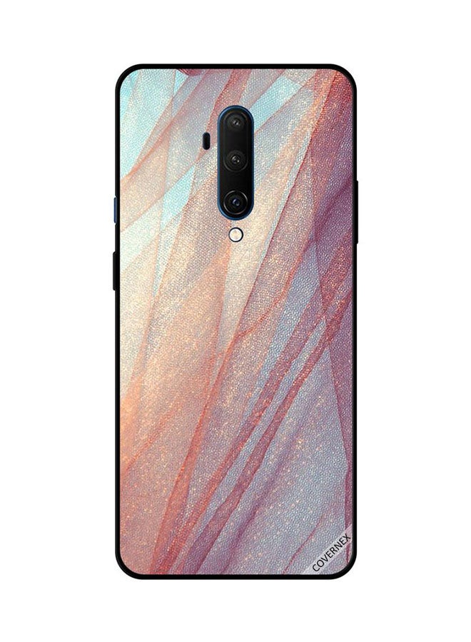 غطاء حماية واق لهاتف ون بلس 7T برو بطبعة قماش لامع