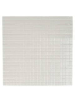 400-Piece Double Sided Foam Sticky Square Mounting Tape Set White