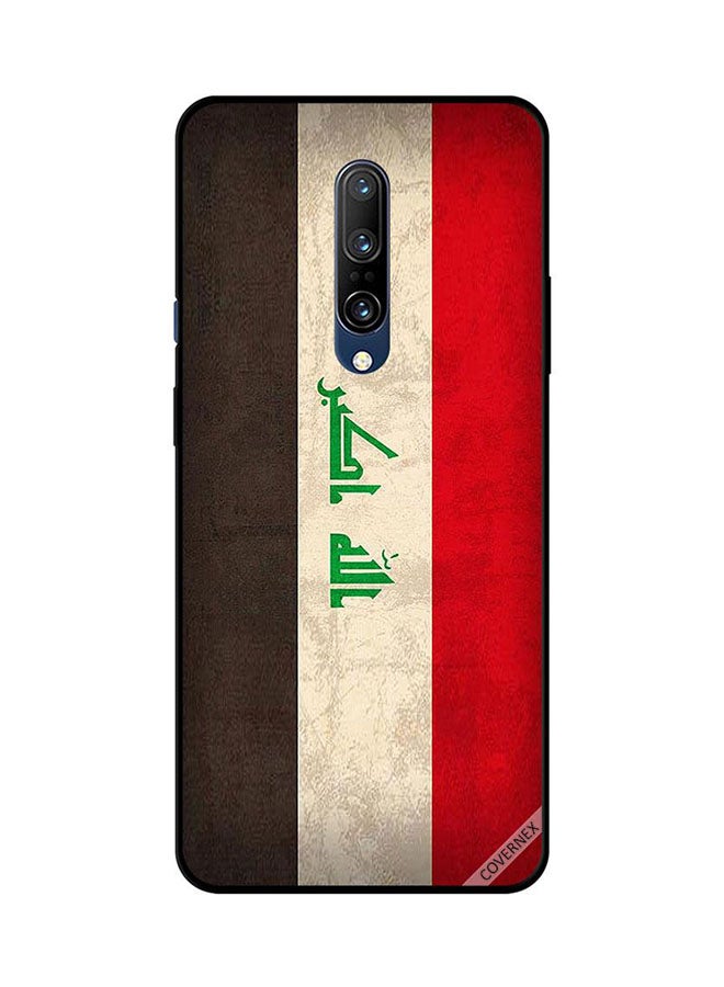 Covernex Protective Case Cover For OnePlus 7 Pro Iraq Flag Vintage