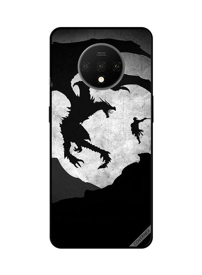 Covernex Protective Case Cover For OnePlus 7T Dragon and Man
