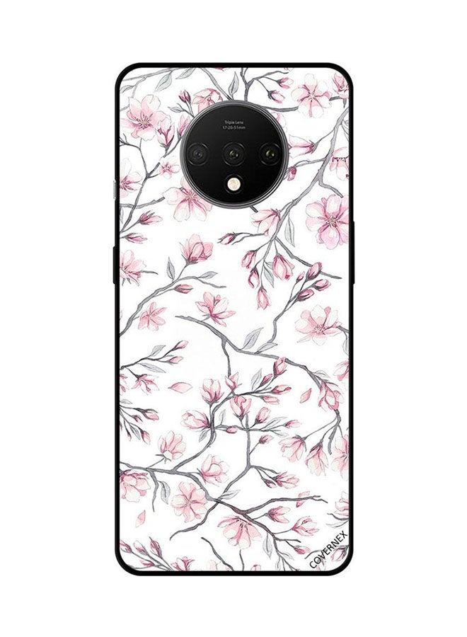 Covernex Protective Case Cover For OnePlus 7T Bunches of Small Pink Flowers