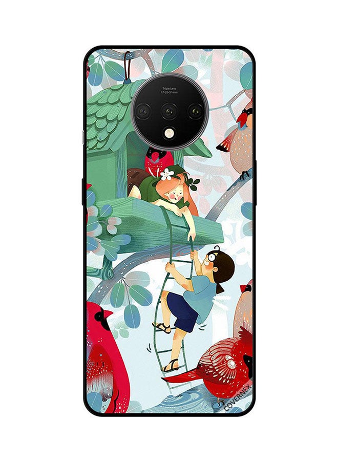 Covernex Protective Case Cover For OnePlus 7T Kids Playing on Tree House