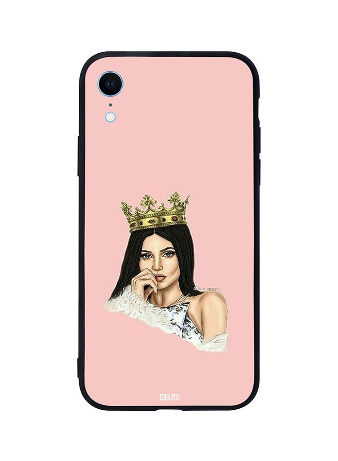 CIELITO Skin Case Cover -for Apple iPhone XR Model Queen Pink Background Model Queen Pink Background