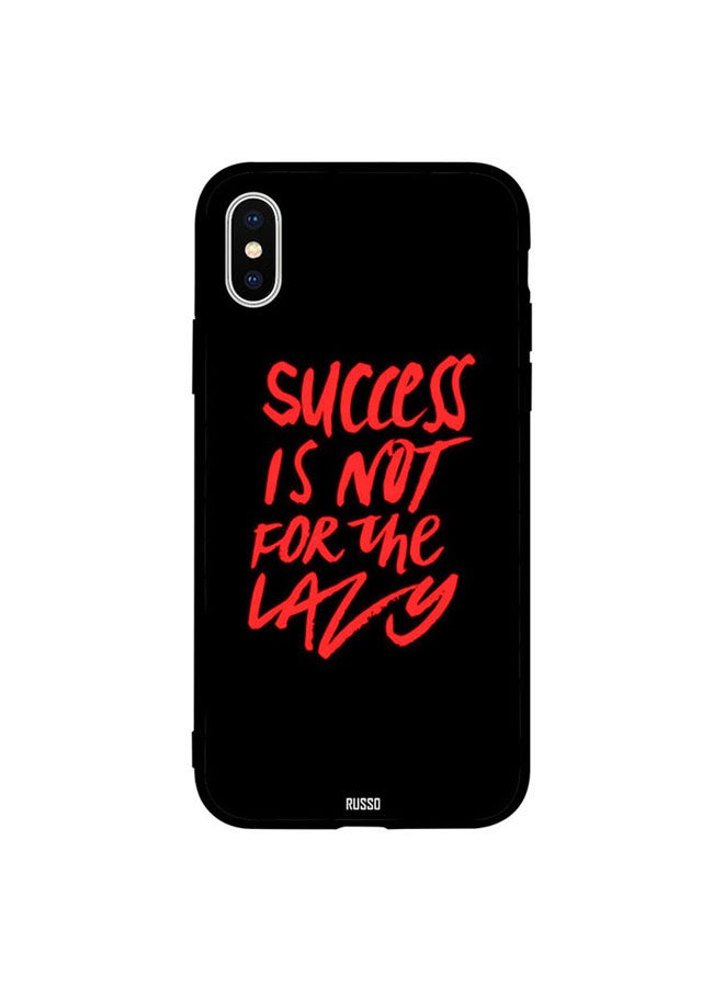 CIELITO Protective Case Cover For Apple iPhone XS Success Is Not For The Lazy 2