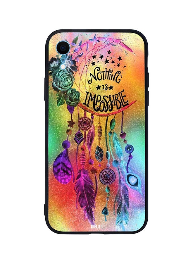 CIELITO - Skin Case Cover -for Apple iPhone XR Nothing Is Impossible Feather Design Nothing Is Impossible Feather Design - Image 1