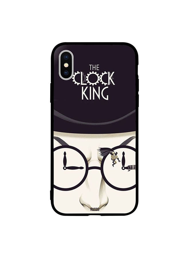 CIELITO Protective Case Cover For Apple iPhone XS The Clock King