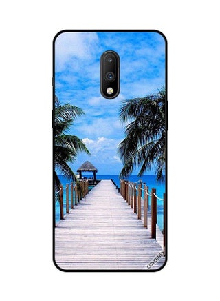Protective Case Cover For OnePlus 7 Blue Cloudy Sky On The Sea - v1583755492/N35470191A_1