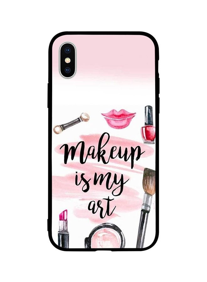 CIELITO Protective Case Cover For Apple iPhone XS Makeup Is My Art