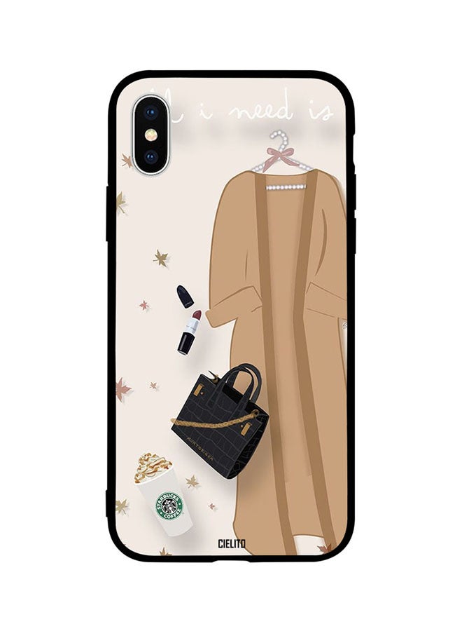 CIELITO Protective Case Cover For Apple iPhone XS All I Need Is
