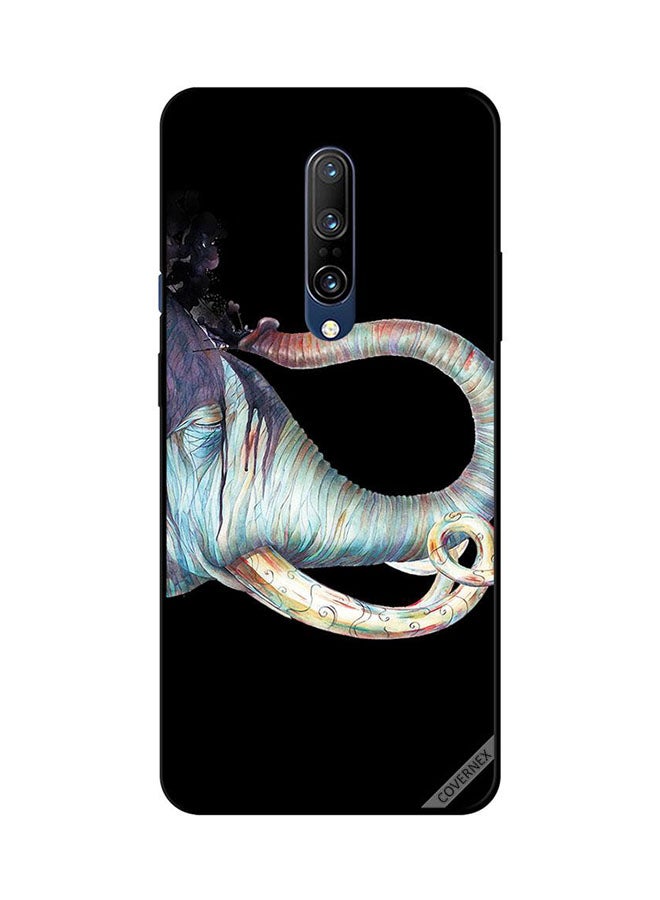 Protective Case Cover For OnePlus 7 Pro Elephant Showering Water