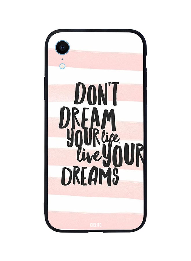CIELITO Skin Case Cover -for Apple iPhone XR Live Your Life Live Your Life