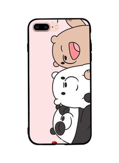 غطاء حماية جلدي لهاتف Apple iPhone 8 Plus Cute Pandas - v1583755510/N35382516A_1