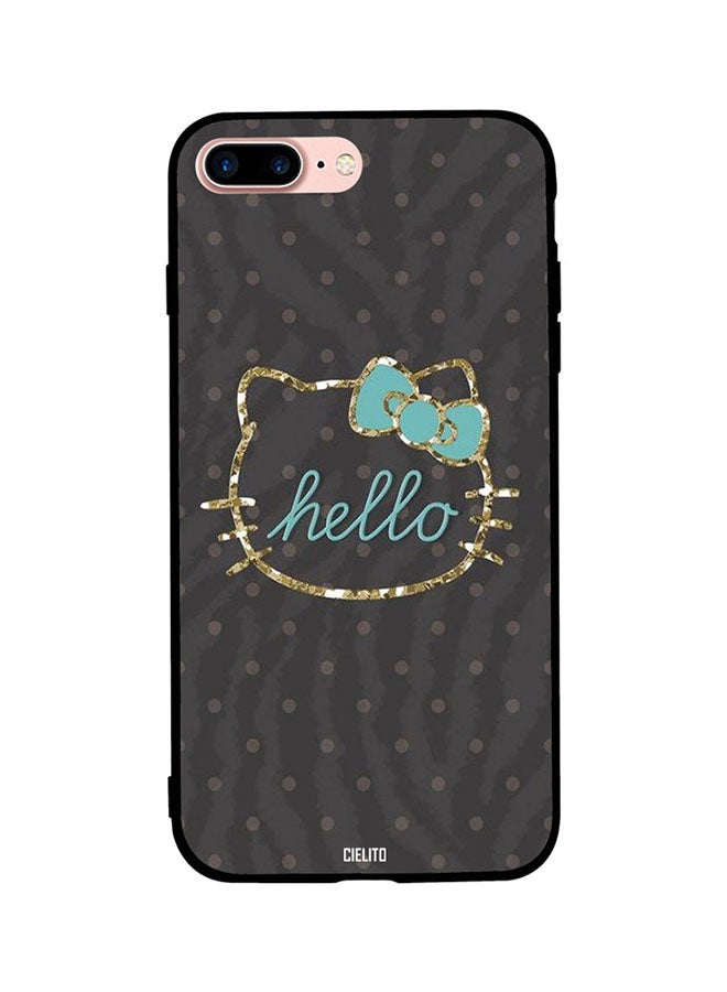 RUSSO Skin Case Cover -for Apple iPhone 8 Plus Hello Kitty Design Hello Kitty Design
