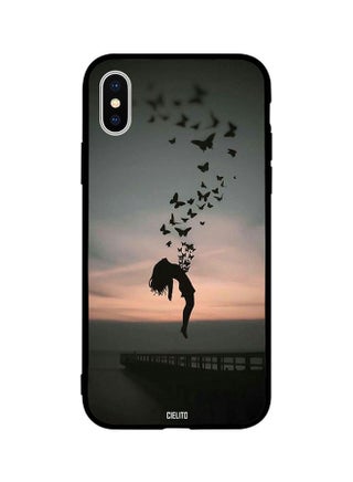 Protective Case Cover For Apple iPhone XS Butterflies Fly From Within Girl - v1583755541/N35380989A_1