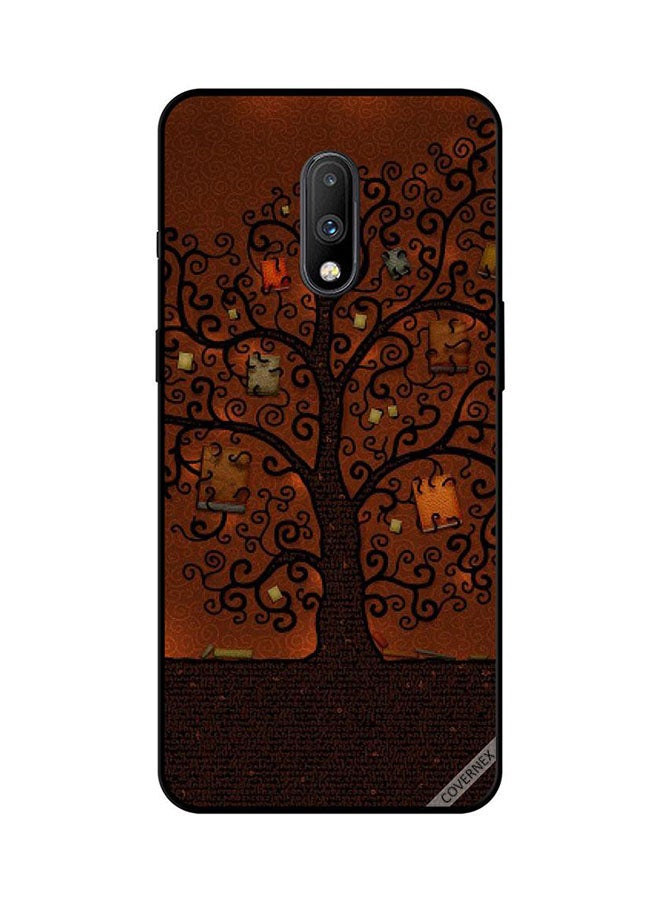 Covernex Protective Case Cover For OnePlus 7 Books Tree