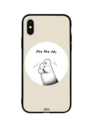 Protective Case Cover For Apple iPhone XS Cats Says No No No - v1583755553/N35381035A_1