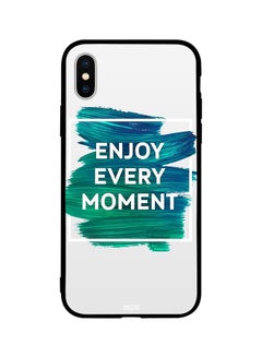 Protective Case Cover For Apple iPhone XS Enjoy Every Moment