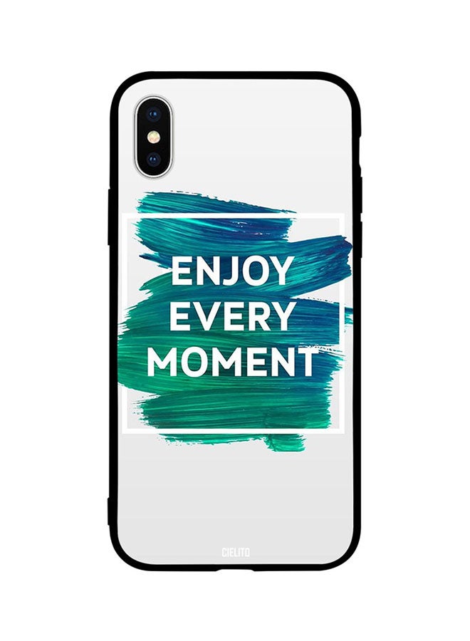 CIELITO - Protective Case Cover For Apple iPhone XS Enjoy Every Moment - Image 1