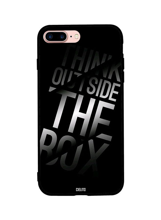 RUSSO Skin Case Cover -for Apple iPhone 8 Plus Think Outside The Box Think Outside The Box 