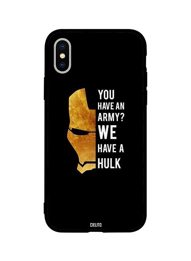 CIELITO Protective Case Cover For Apple iPhone XS We Have A Hulk