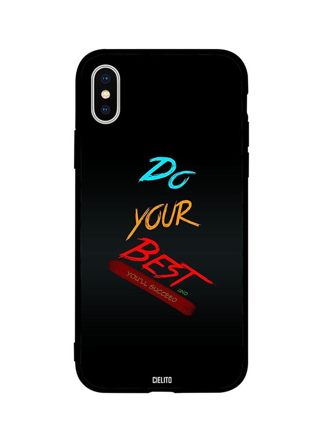 CIELITO Protective Case Cover For Apple iPhone XS Do Your Best