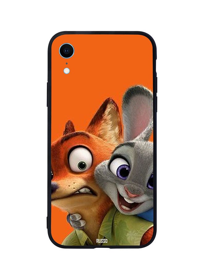CIELITO Skin Case Cover -for Apple iPhone XR Zootopia Funny Scene Zootopia Funny Scene 