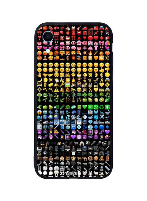 Skin Case Cover -for Apple iPhone XR Whatsapp Emojis Pattern Whatsapp Emojis Pattern