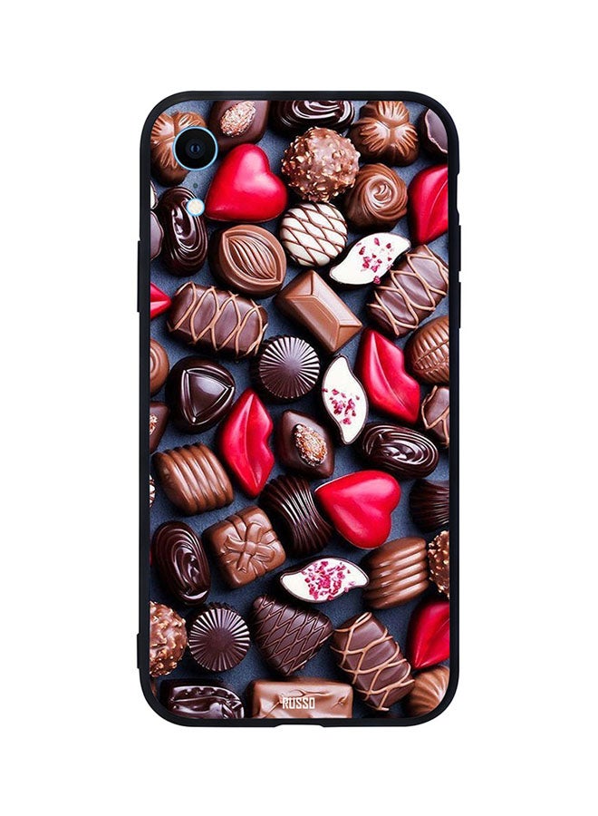 CIELITO Skin Case Cover -for Apple iPhone XR Delicious Love Chocolates Delicious Love Chocolates