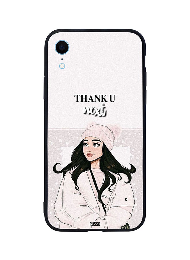 CIELITO Skin Case Cover -for Apple iPhone XR Girl In Winter Thank U Girl In Winter Thank U