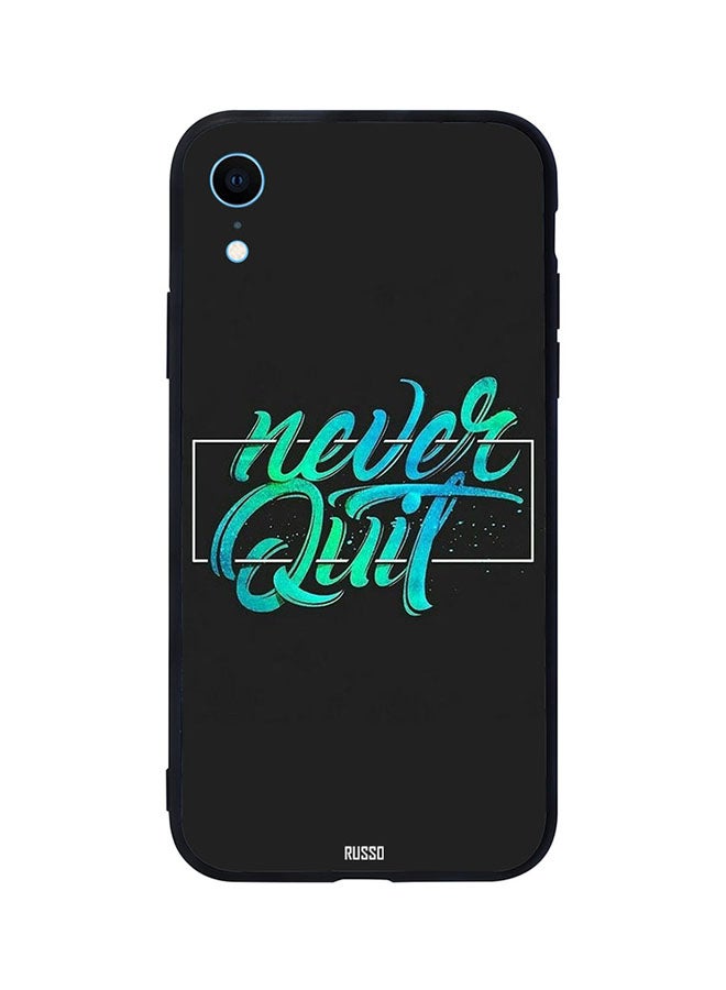 CIELITO Skin Case Cover -for Apple iPhone XR Box Shaped Never Quit Box Shaped Never Quit 