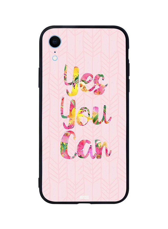 CIELITO Skin Case Cover -for Apple iPhone XR Yes You Can Yes You Can