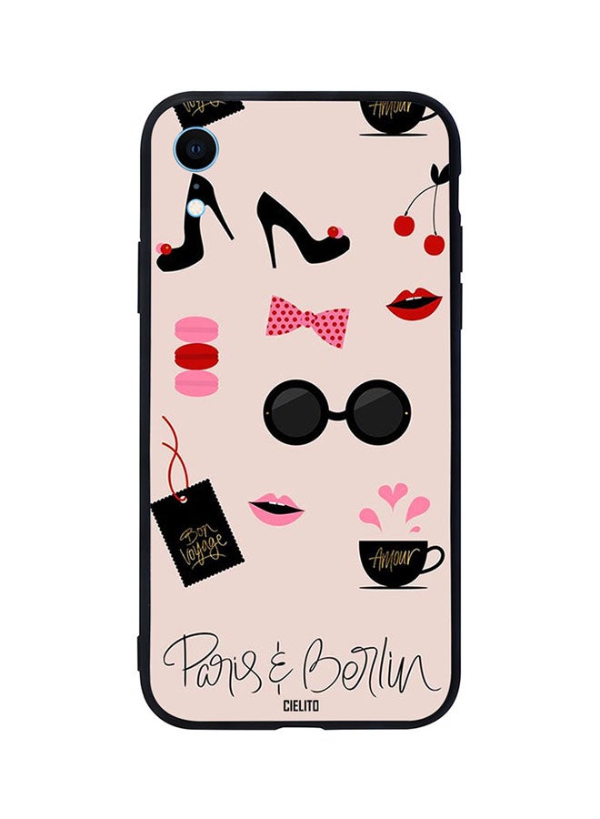 CIELITO Skin Case Cover -for Apple iPhone XR Paris And Berlin Girl Art Paris And Berlin Girl Art