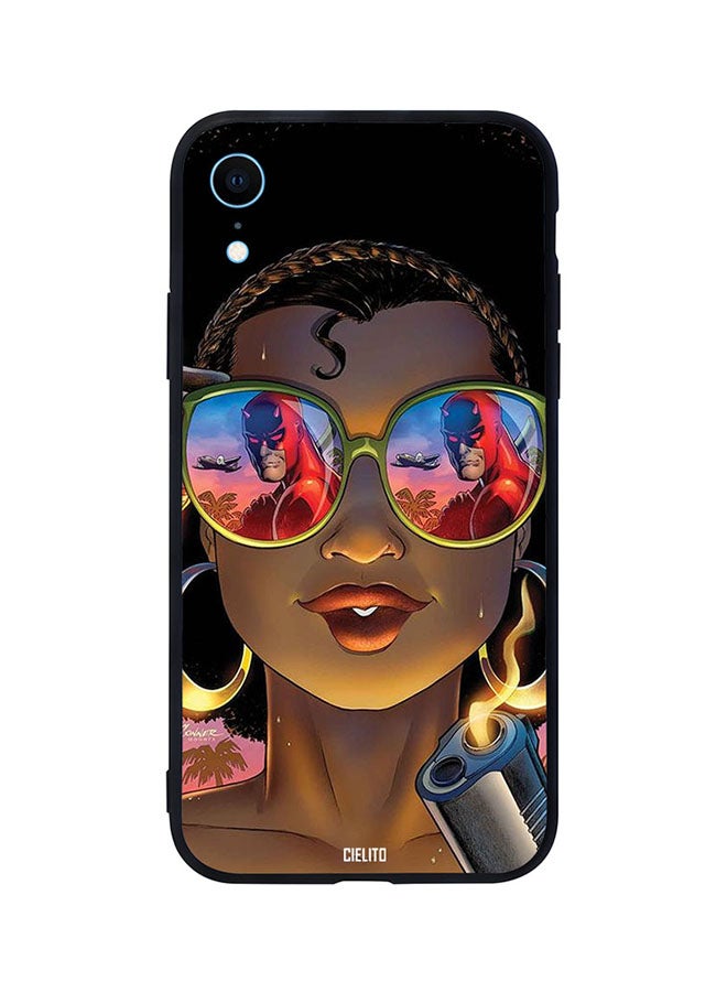 CIELITO Skin Case Cover -for Apple iPhone XR Mafia Girl Smile Mafia Girl Smile