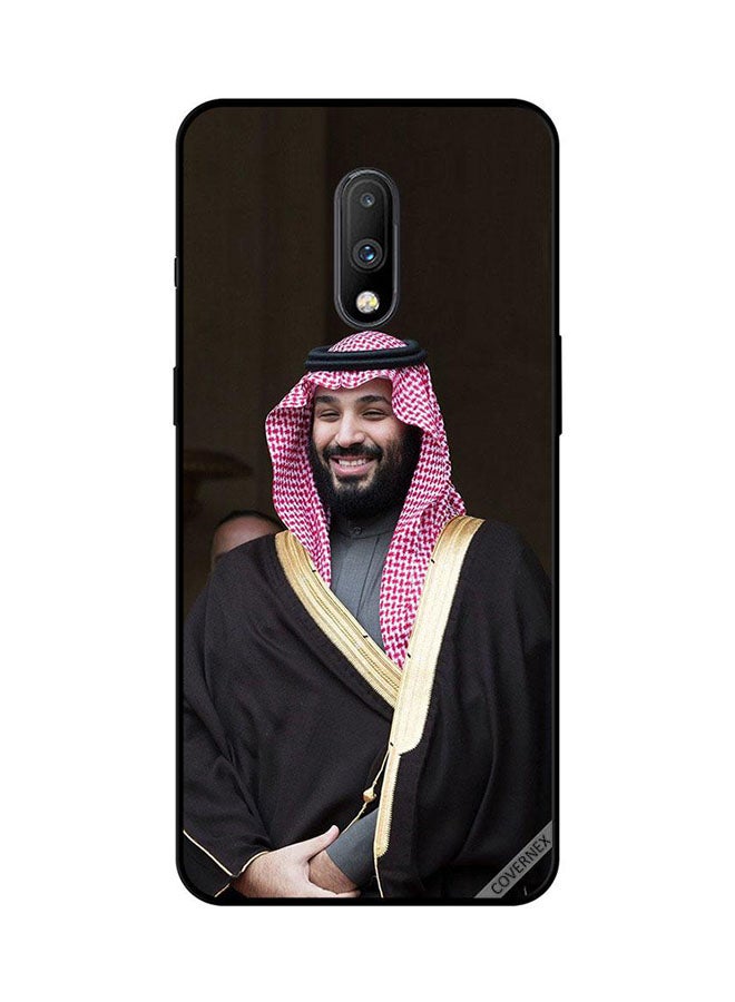 Covernex Protective Case Cover For OnePlus 7 Mohammad Bin Salman Smiling