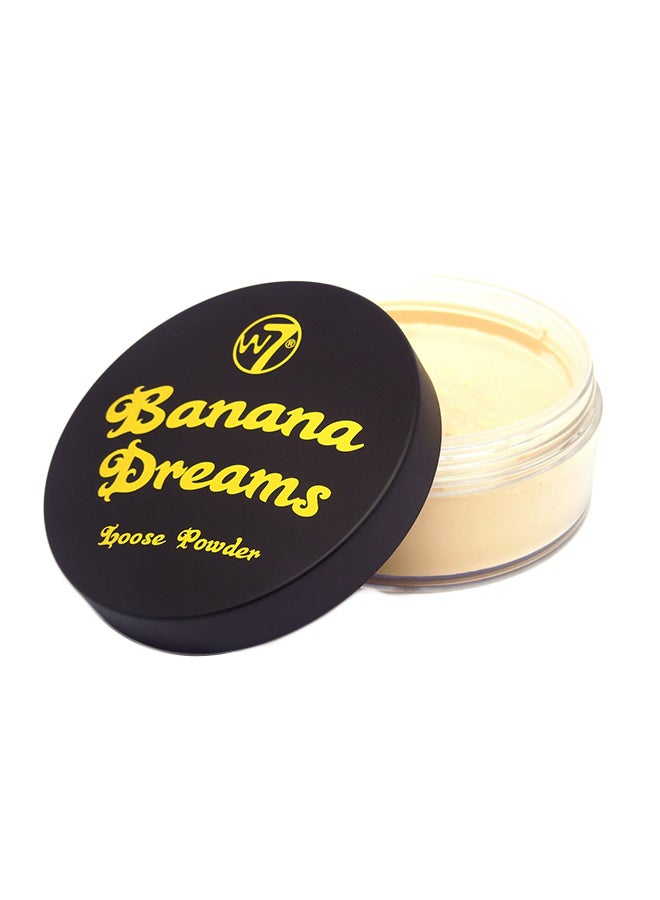 دبليو 7 بودرة سائبة بانانا دريمز أصفر فاتح - Image 1