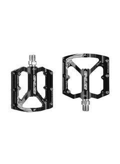 ENLEE 2-Piece Aluminium Alloy Cycling Pedal 12.5 x 11cm 