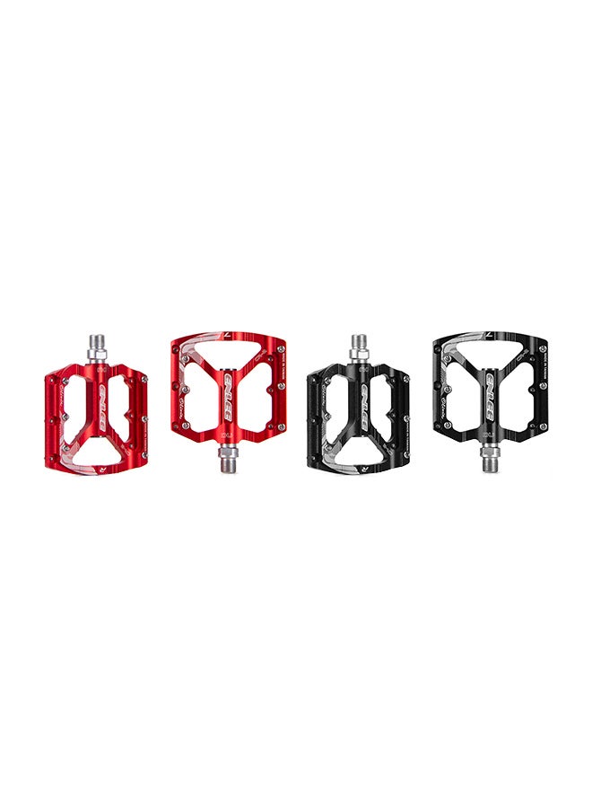 4-Piece Aluminium Alloy Cycling Pedal 12.5 x 11cm