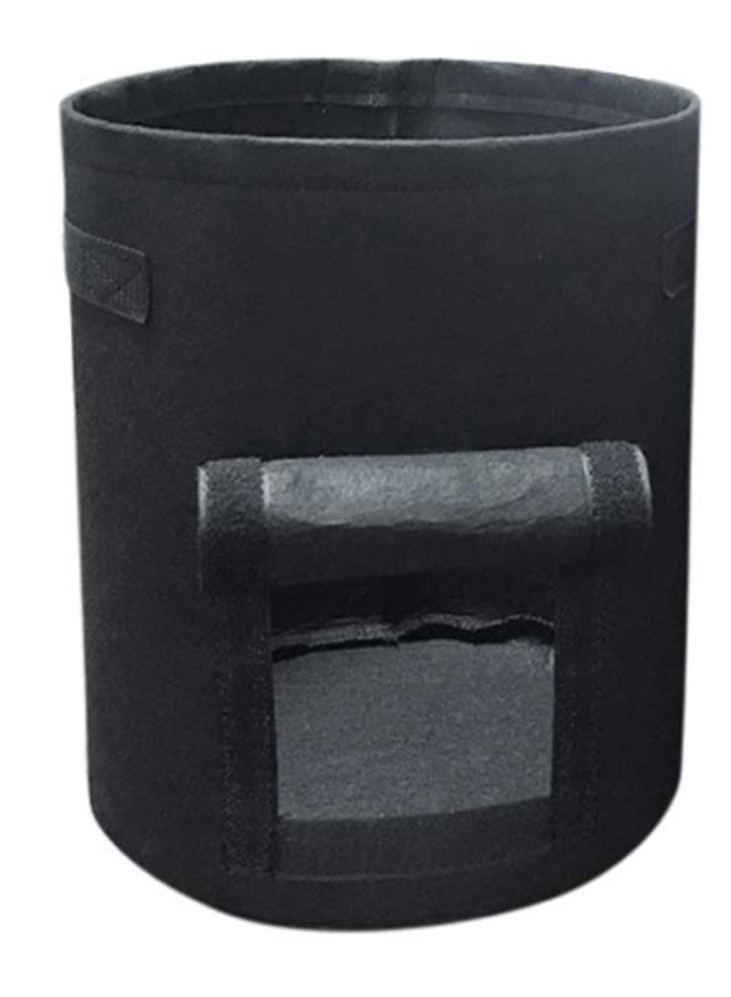 Generic - 5-Piece Gardening Vegetable Bag Set With Handle Black - Image 1