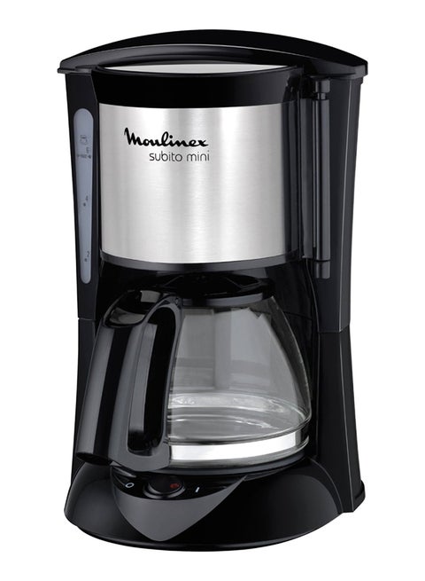 ماكينة صنع القهوة سوبيتو صغيرة 0.6 L FG151825 أسود/ فضي/ شفاف