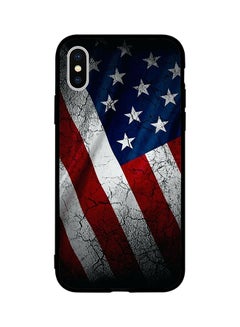 Protective Case Cover For Apple iPhone X American Flag