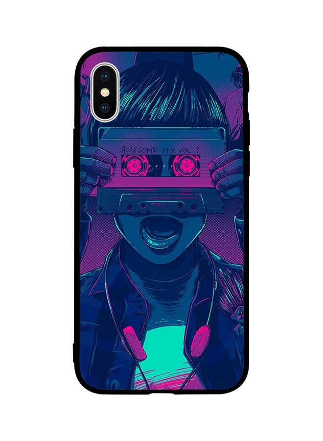 Protective Case Cover For Apple iPhone X Awesome Mix