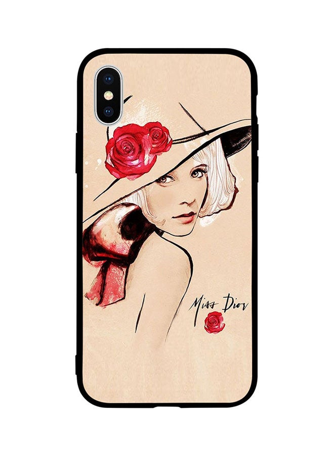 Protective Case Cover For Apple iPhone X Miss Dior