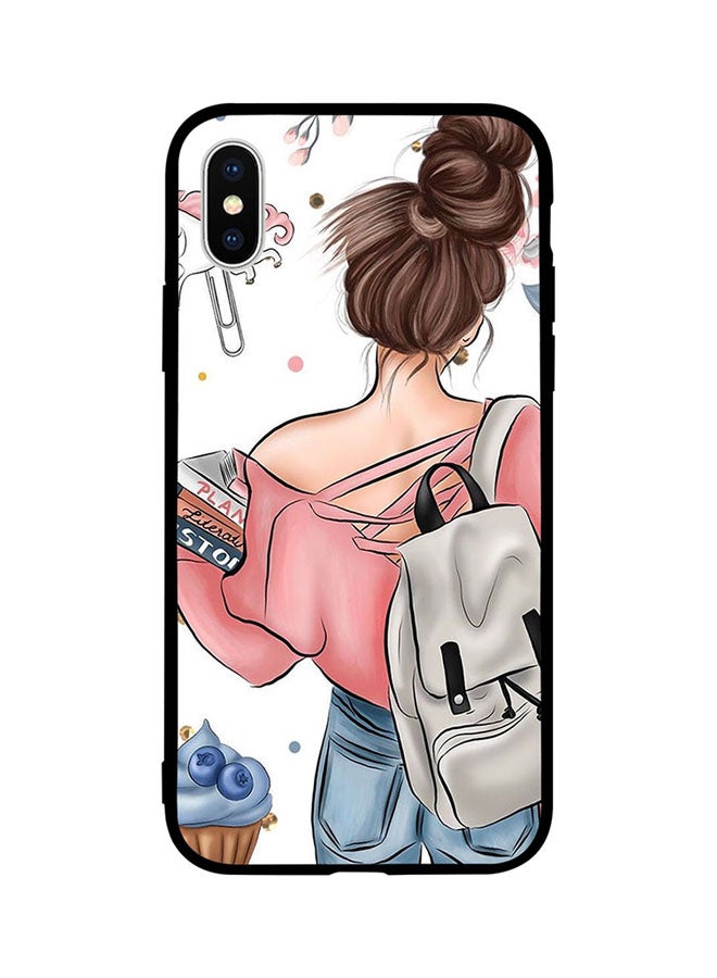 Theodor - Protective Case Cover For Apple iPhone X School Girl - Image 1