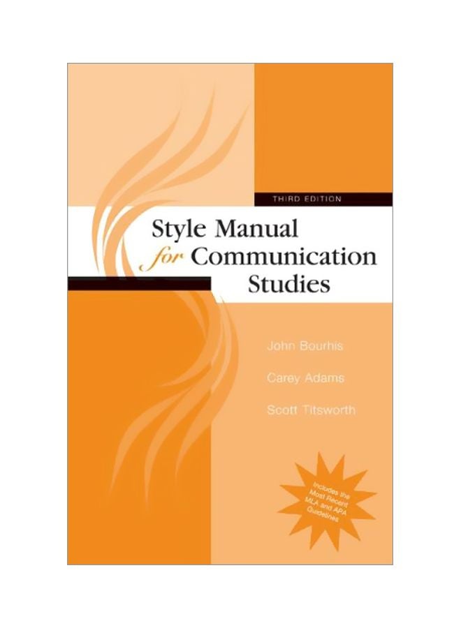 Style Manual For Communication Studies Paperback English by John Bourhis - 13 Jun 2008
