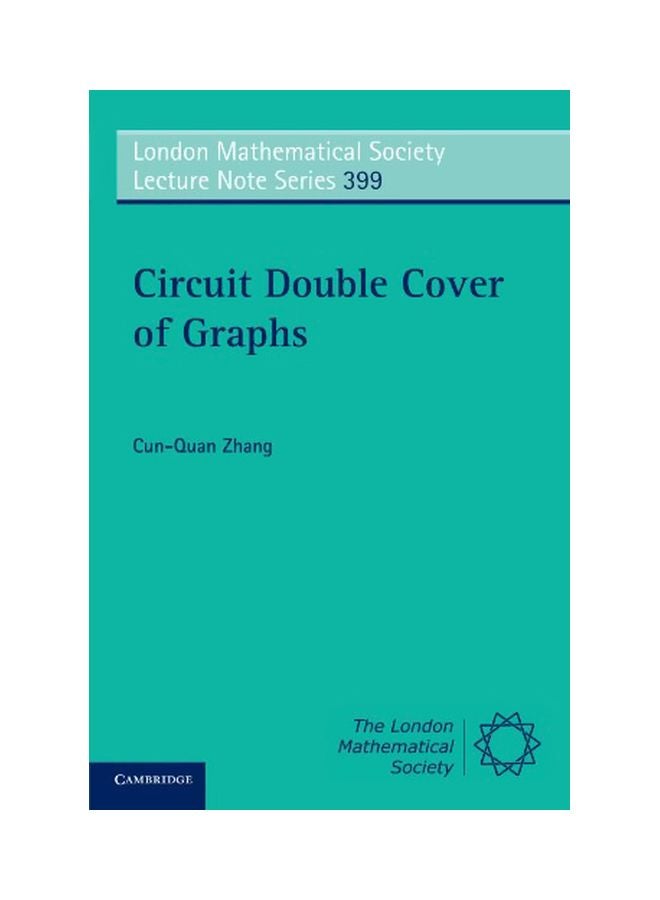Circuit Double Cover Of Graphs Paperback English by Cun-Quan Zhang - 28 May 2012 