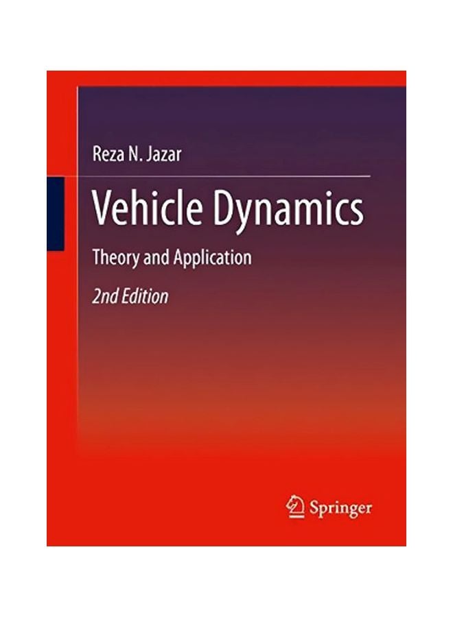 Vehicle Dynamics : Theory And Application Hardcover English by Reza N. Jazar - 17 Dec 2013 